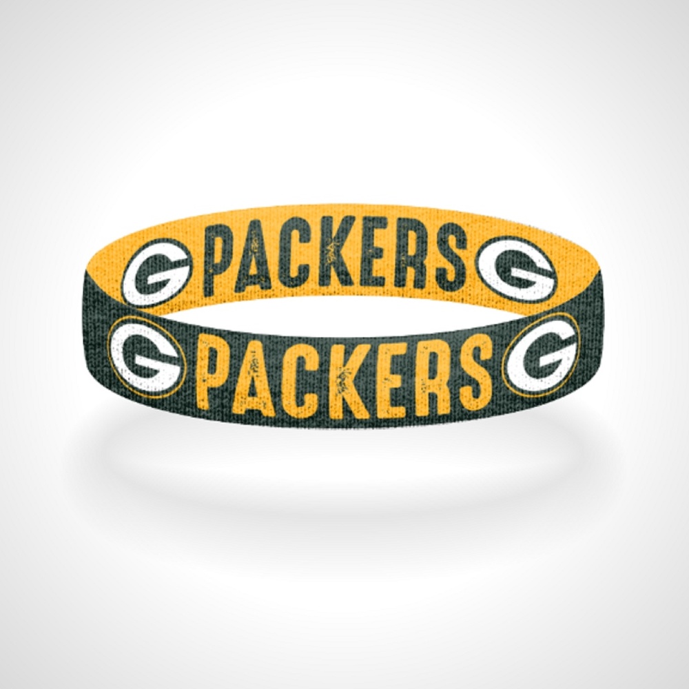 Reversible Green Bay Packers Wristband Bracelet